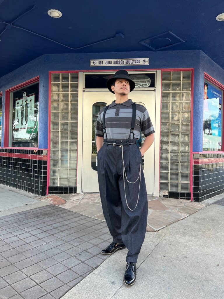 Blue JEAN Zoot Suit Pants | El Pachuco Zoot Suits