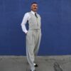 Custom Made: Light Gray Tweed - Image 2