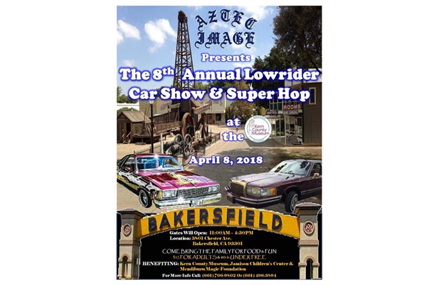 The 8th Annual Lowrider Car Show & Super Hop, Presented by Aztec Image