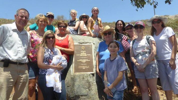 Group restores historic plaque at San Pasqual