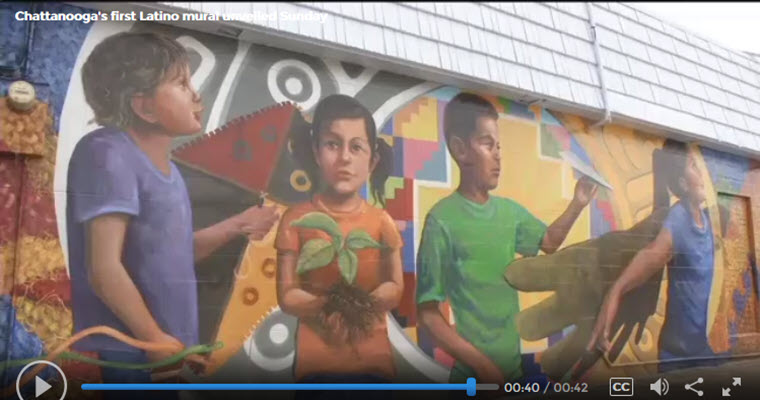 Chattanooga’s first Latino mural unveiled Sunday