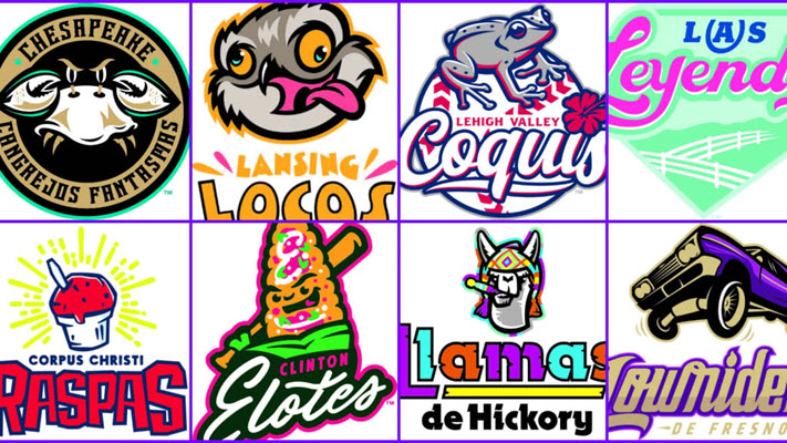 Most colorful logos from MiLB’s year-long celebration of Hispanic and Latino culture