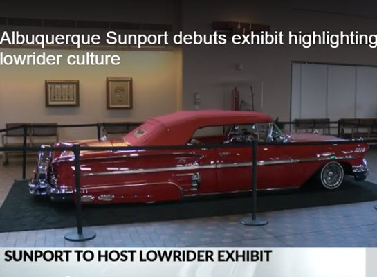 Albuquerque Sunport debuts exhibit highlighting lowrider culture