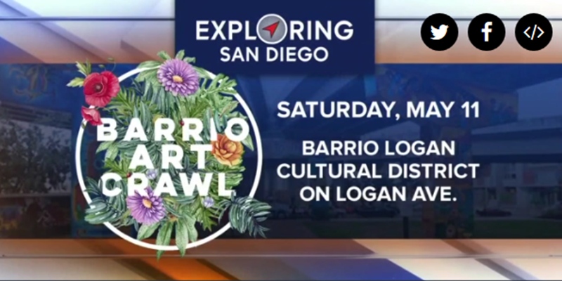 Culture, artistry take center stage during Barrio Logan Art Crawl