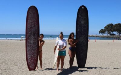 Latinx Surf Club Holds Surf Day Event at Doheny State Beach