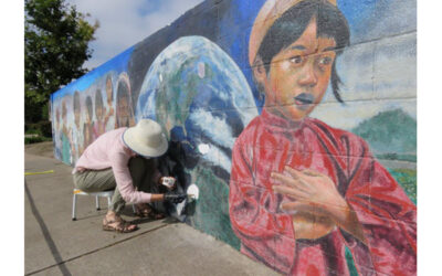 Restoration of “Ninos Del Mundo” Mural