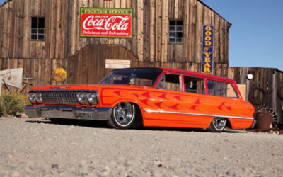 Candy Coated, Tangelo Dream – SoCal Kustom 1963 Chevy Impala Wagon
