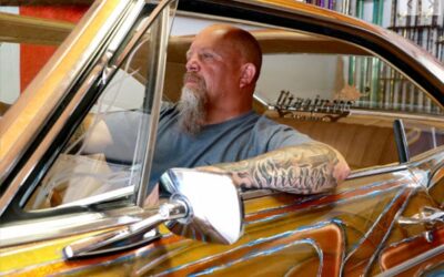 Rich Montanez rebuilds family car into lowrider