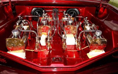 Sunshine, barbecue and lowriders — Houston car aficionados meet up at lowrider event