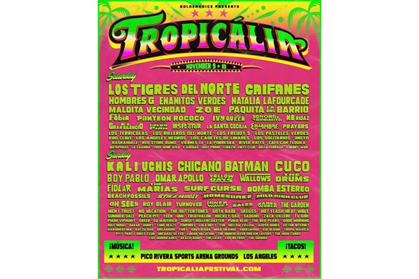 Tropicalia Festival Is Back For Its Third Year With Los Tigres Del Norte, Kali Uchis And Chicano Batman Headlining
