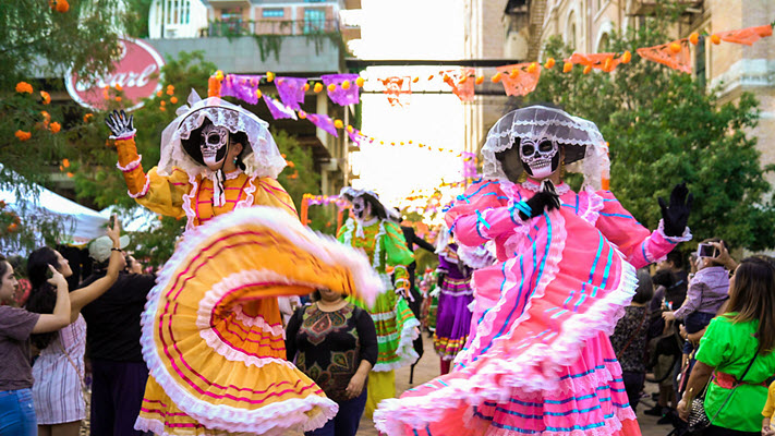 San Antonio’s Muertos Fest Named Among Top 7 Fall Festivals by National Geographic
