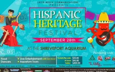 Shreveport Aquarium hosts Hispanic Heritage Festival September 28th