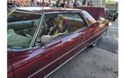 Day of Dead kicks off early with face painting, costumes, lowrider cars that rock — literally