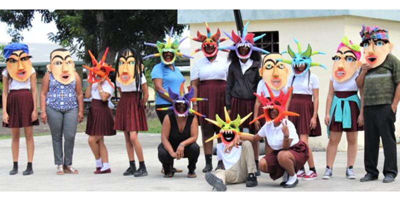 Central Students Learn About Hispanic Culture Through Mask-Making