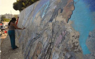 A Mount Washington mural is restored but not without challenges and hard feelings