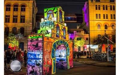 Luminaria Returns to Hemisfair with Meditation Temple, Giant Twister Game and More