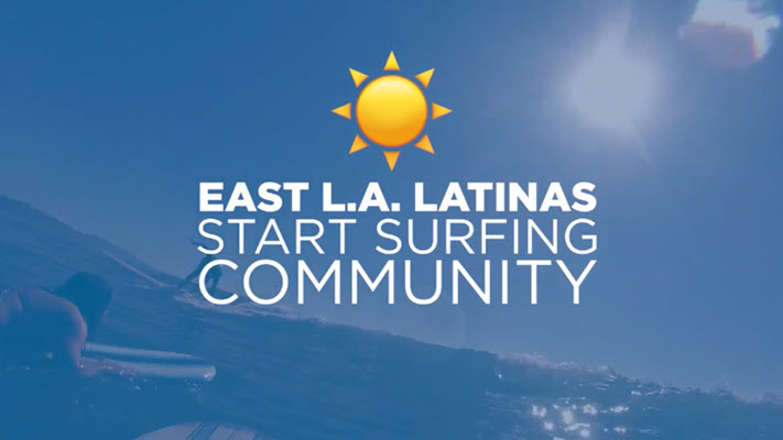 East LA Latinas create surfing community for Latinos