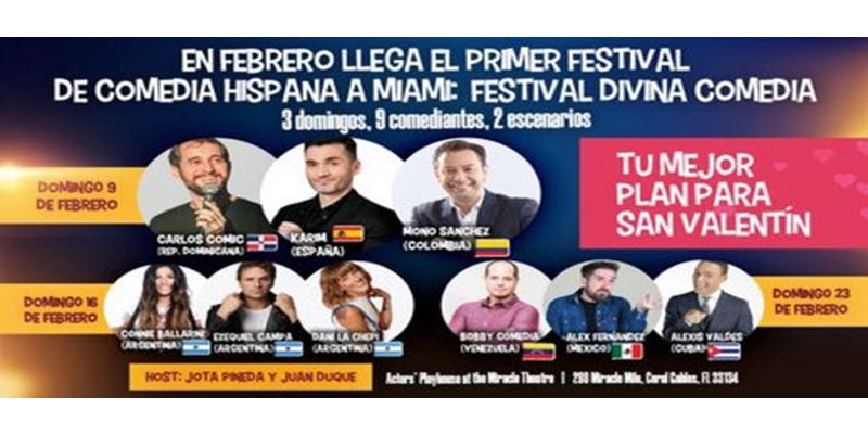 Divine Comedy – Hispanic Comedy Festival