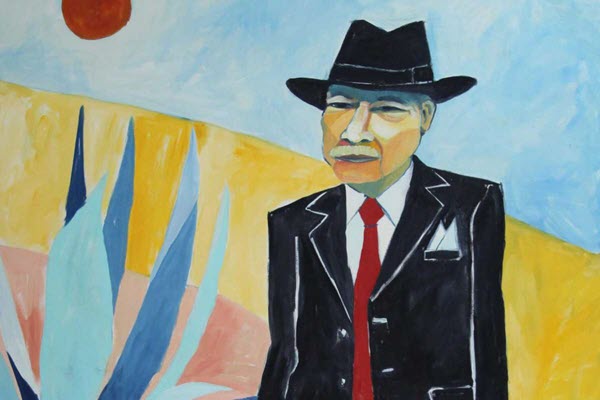 Cruz Ortiz portrait of Tomás Ybarra-Frausto added to the National Portrait Gallery