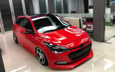 Modified Hyundai Elite i20 Lowrider Leaves No Room For Speed Bumps or Haters