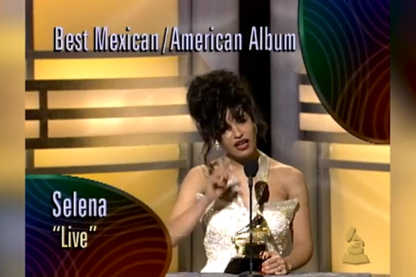 Watch Salina Win Best Mexican American Album For “Live” At 1994 Grammys