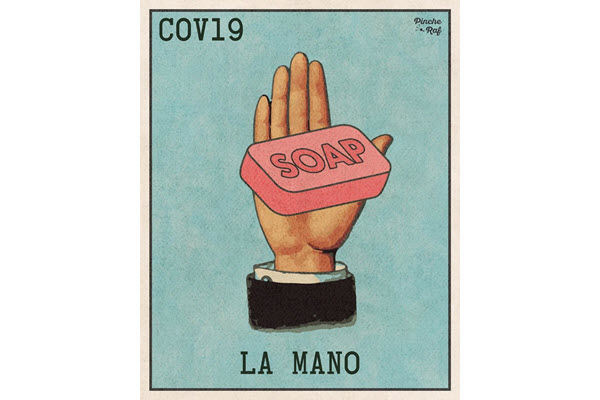San Antonio Artist Rafael Gonzales, Jr. Made COVID-19 Loteria Cards