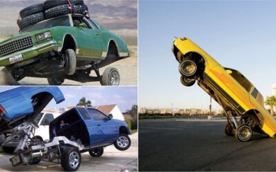 15 Disturbing Photos Of Cars On Hydraulics