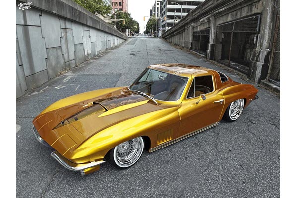 1963 Chevrolet Corvette “Golden Glory” Is Not Your Typical Lowrider