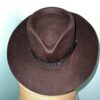 Chocolate Brown Zoot Hat - Image 3