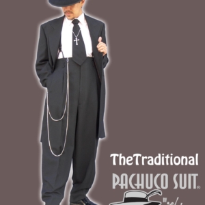 New Traditional Black Pachuco Suit