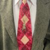 40's Tie Red Diamond - Image 2