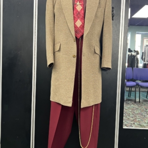 Tan Tweed Custom Zoot Suit