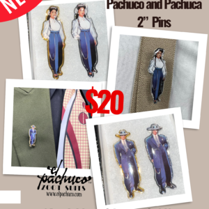 Pachuco or Pachuca Brooch Pin